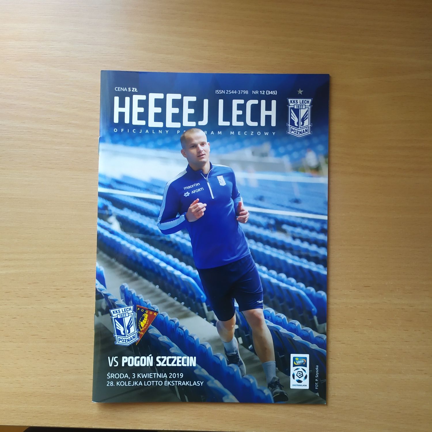 Program meczowy Heeeej Lech nr 345: Lech Poznań - Pogoń Szczecin