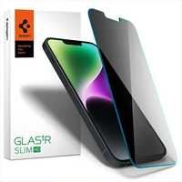 Szkło Hartowane Spigen Glas.TR Privacy do iPhone 13/13 Pro/14