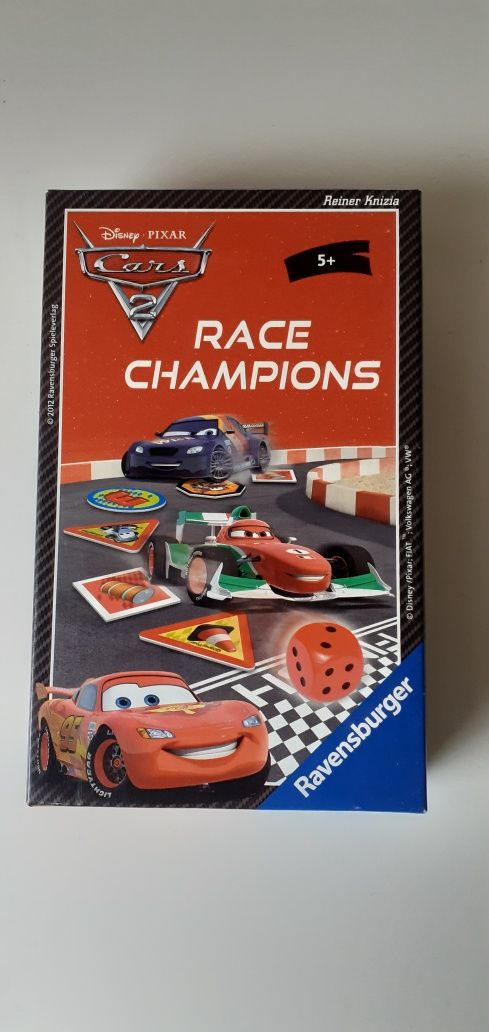 Gra planszowa Cars 2 Auta Race Champions Disney Pixar