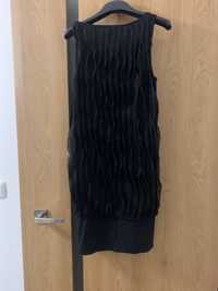 Czarna sukienka koronka roz. 38 (M)