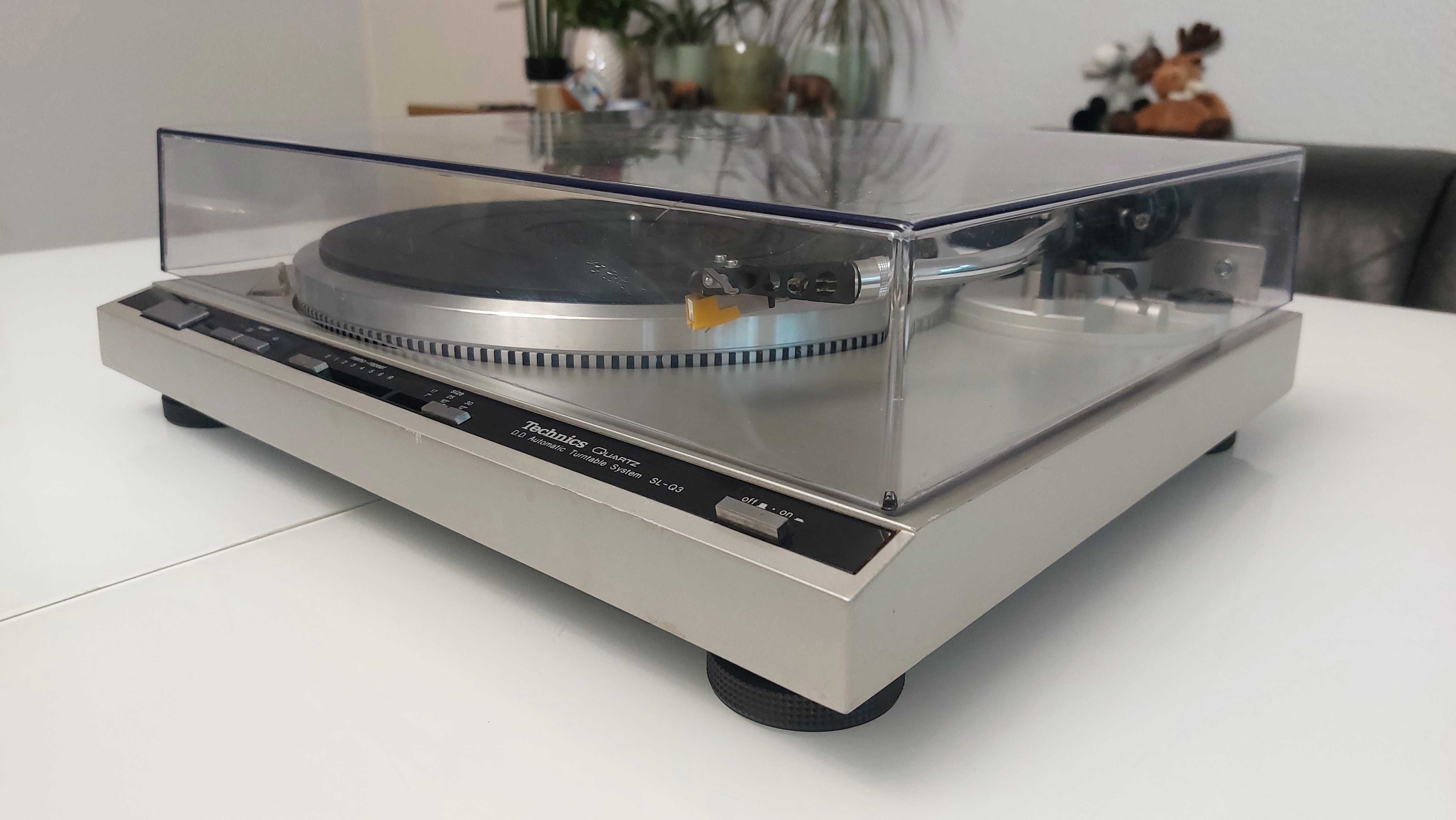 Автоматический проигрыватель винила топ класса TECHNICS SL-Q3 QUARTZ