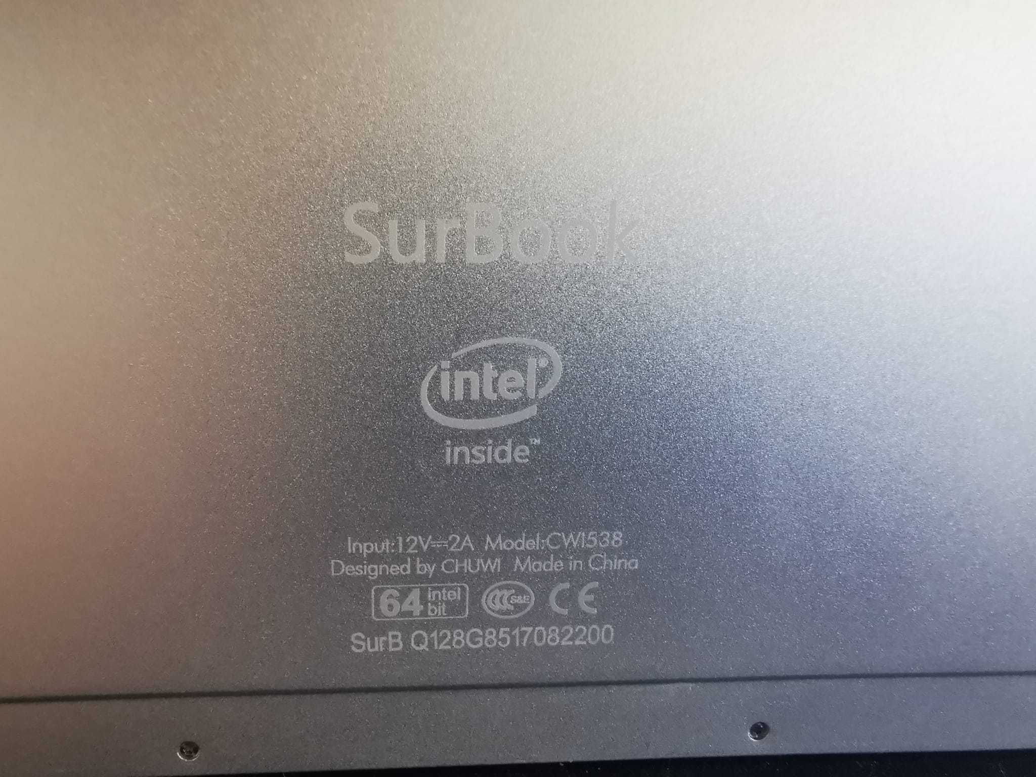 CHUWI SurBook Windows 10 2K Screen Intel Apollo Lake Tablet