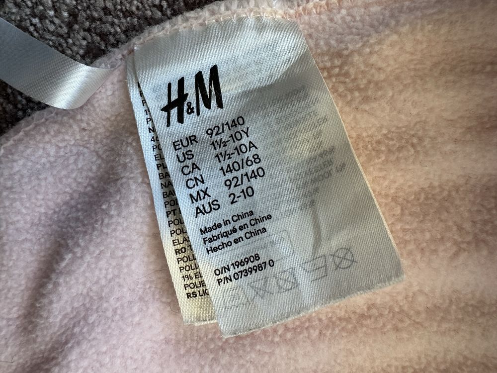 Zestaw czapka komin golfik H&M capelli 3-6 lat owieczka