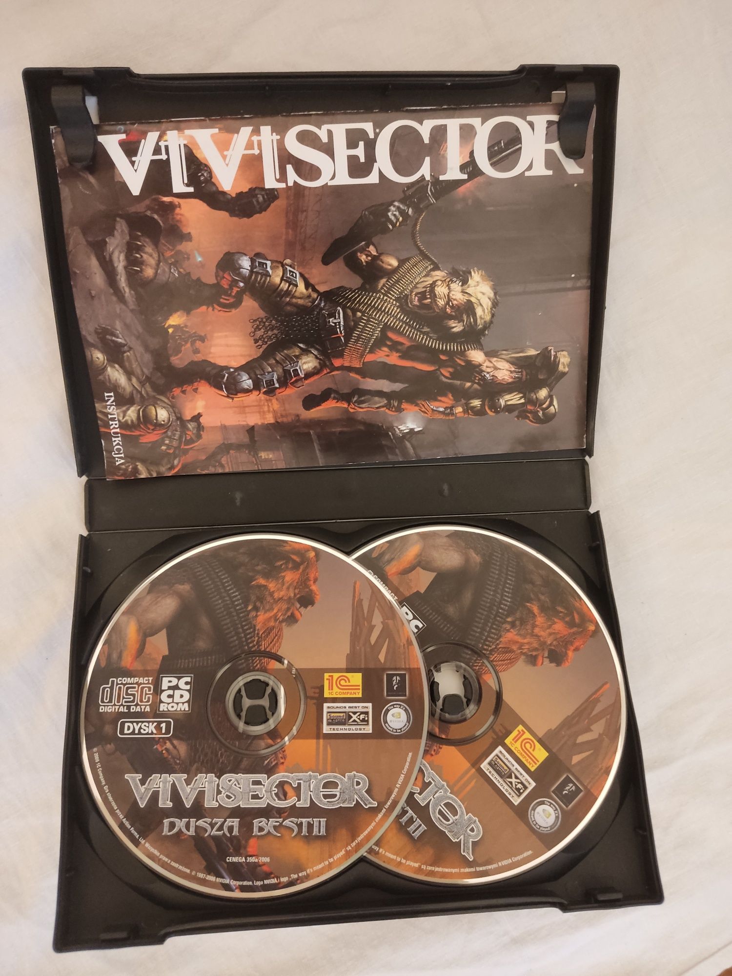 Gra pc Vivisector Dusza Bestii