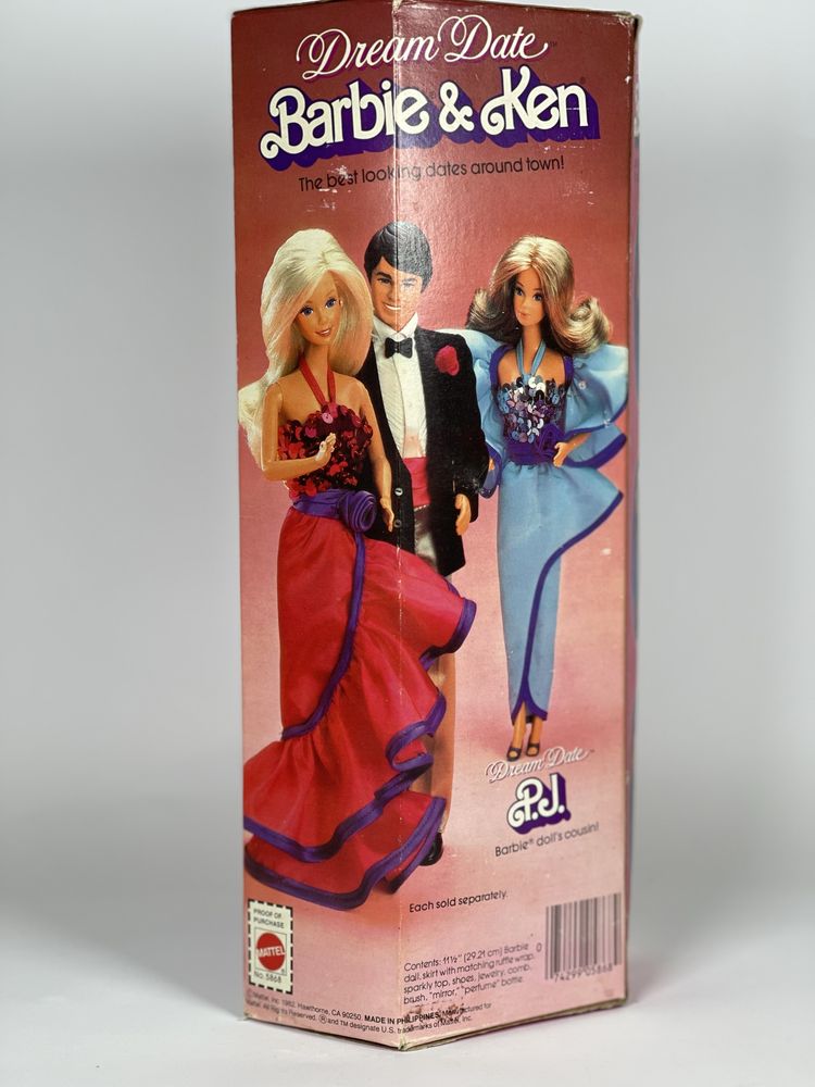 1982 Dream Date Barbie Mattel