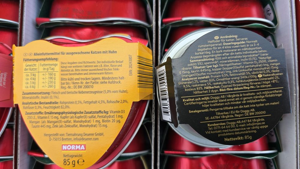 100szt Karma mix DLA KOTA