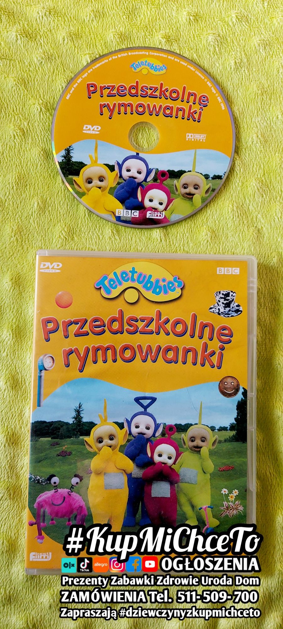 DVD TELETUBBIES Przedszkolne Rymowanki #KupMiChceTo