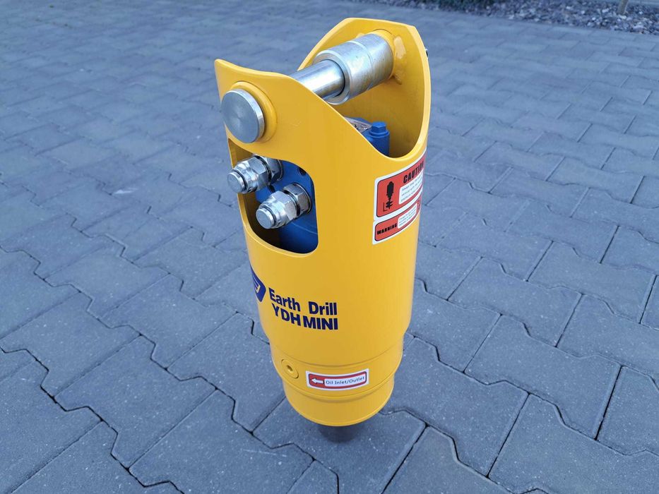 Wiertnica hydrauliczna do minikoparki KINGER YDH MINI 0,8-2t GW 2 lata