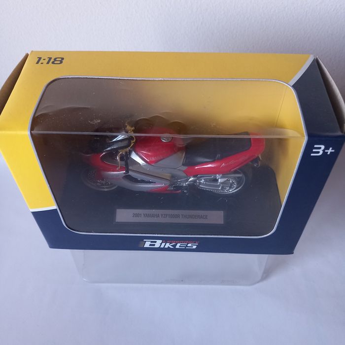 Lote Motas Welly 1/18, BMW, Yamaha, Agusta, Novas na Caixa