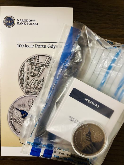 20 zł 100-lecie Portu Gdynia NBP