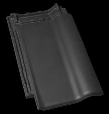 Dachówka ceramiczna - Roben Piemont Antracytowa  Angoba