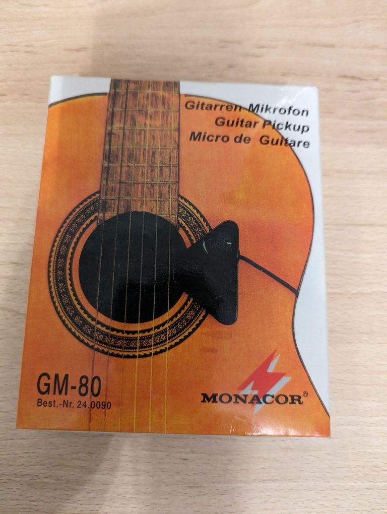 Pickup do gitary klasycznej lub akustycznej. Monacor GM-80