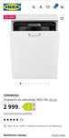 Nowa zmywarka Ikea Torsboda do zabudowy 60cm
