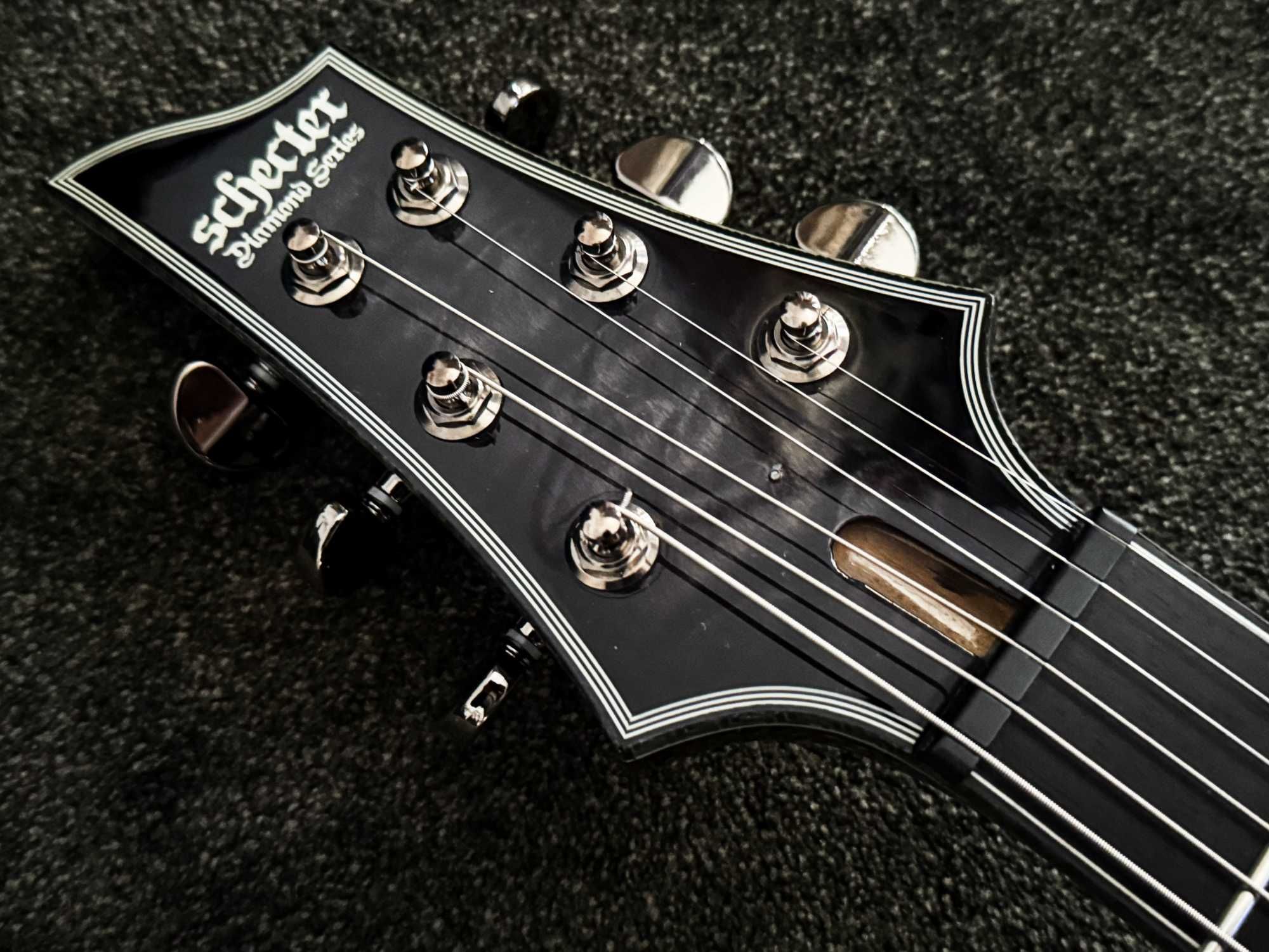 Schecter Hellraiser Hybrid PT Trans Black Burst + pokrowiec
