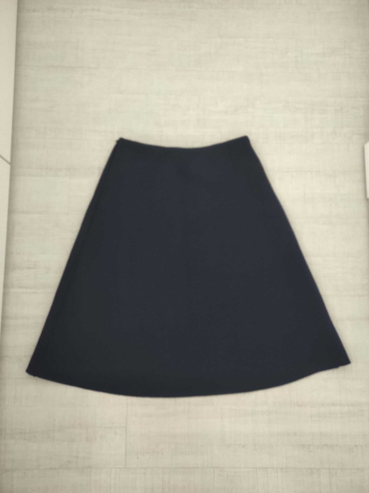 Spódniczka Everyday Wear Linia A granatowa rozmiar S 36 obcisła/slim