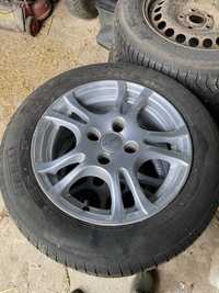 Felgi z oponami letnimi 4x108 r15 Peugeot 207