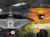 LAMPA PROMIENNIK Lampka Sufitowa na Podczerwień Grzejnik Pilot 1500W