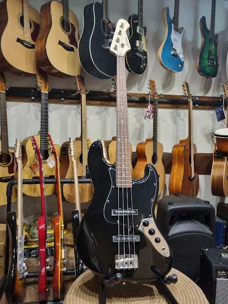 Aria STB JB/B BK gitara basowa ARIA Pro II Japan Jazz Bass