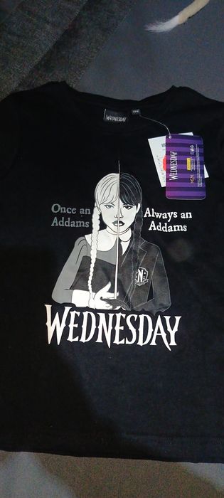 Футболка венздей Адамс wednesday