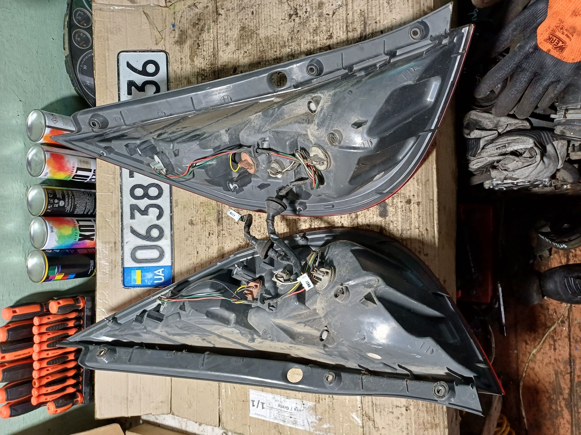 Hyundai l30 I-30 07-12r хачбек задні стопи ліхтарі фанарі