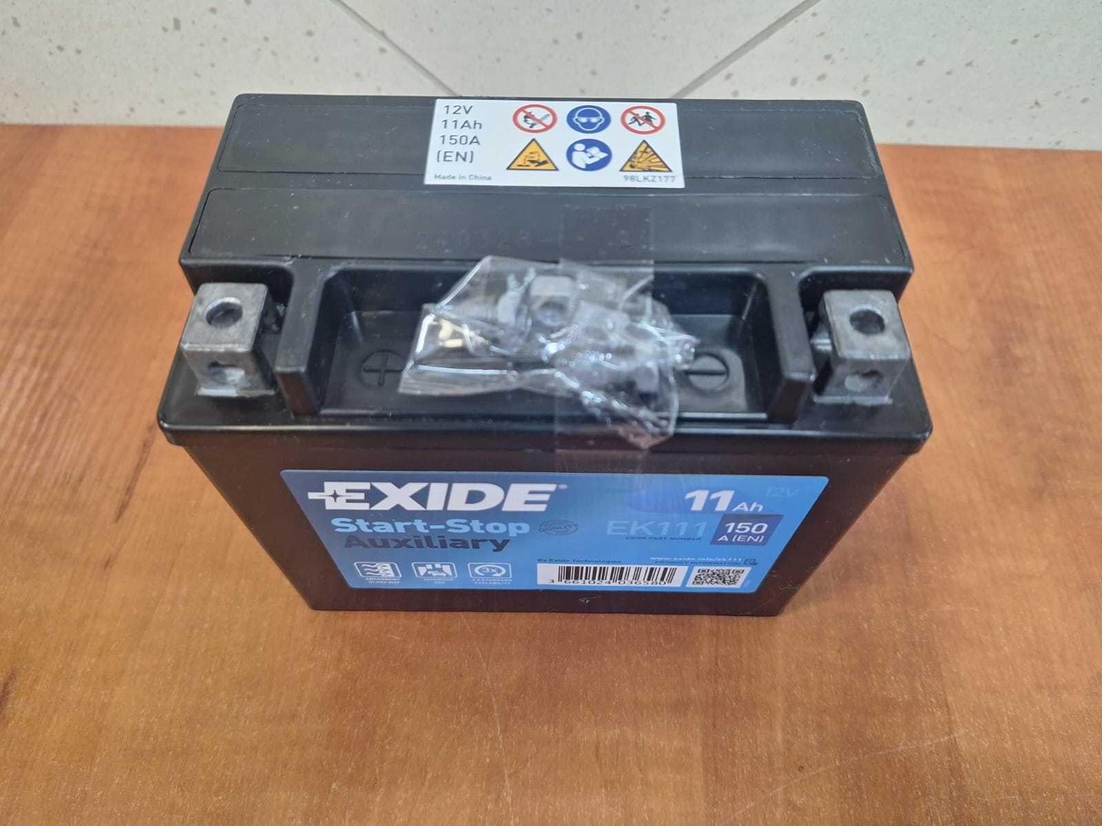 Nowy akumulator pomocniczy EXIDE 11Ah 150A 12V EK111 Volvo Mercedes