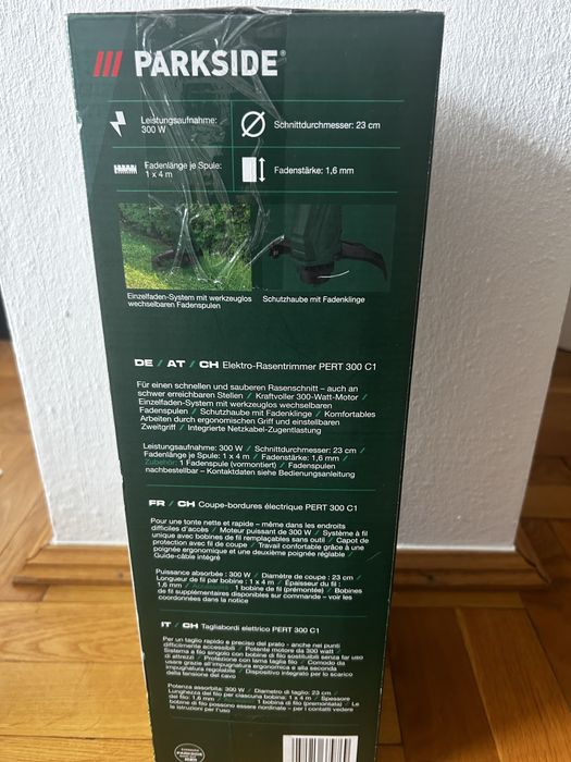 Parkside elektryczna podkasiarka NOWA