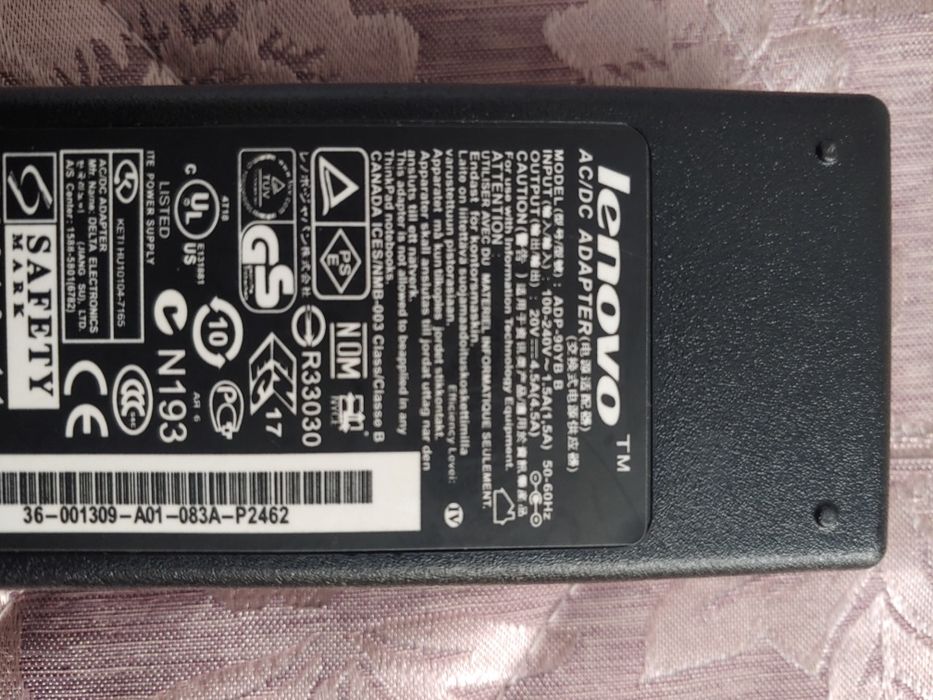 Lenovo 20v  Зарядное устройство для boombox 2 или ноутбуков