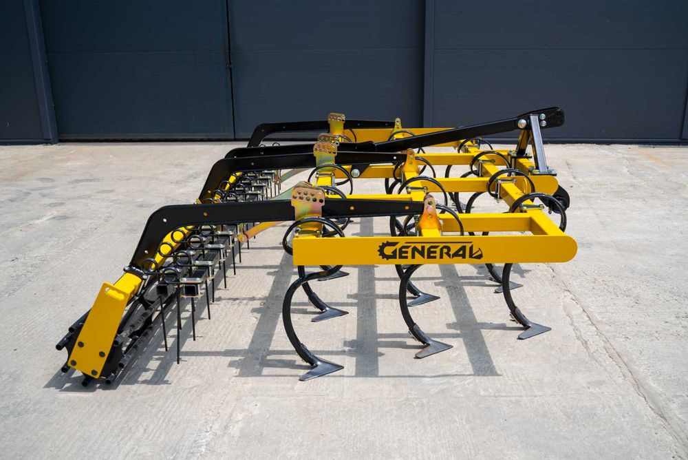 Культиватор GENERAL КНС 3.5| Навісний 3-рядний |S-подібна стійка 70×12