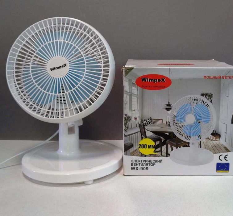 Вентилятор настольный Wimpex WX-909 50W 2 скорости