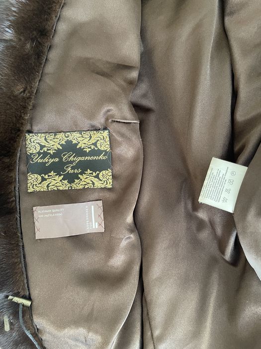 03.11 Примірки Київ! Норкова шуба 80 см з капюшоном, 42-44