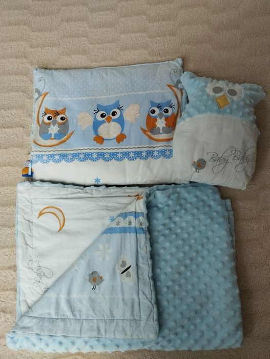 Kocyk minky do wózka lub łóżeczka