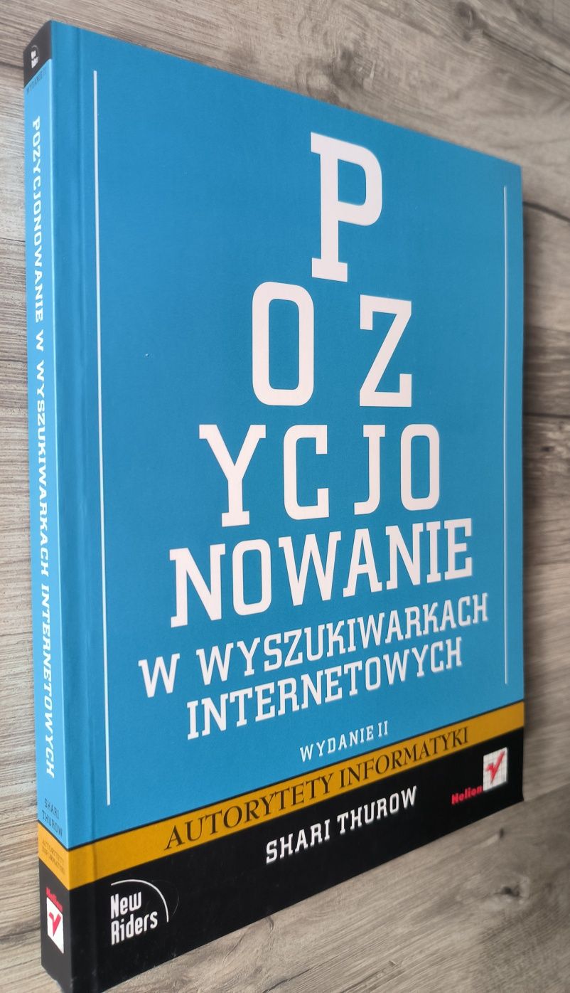 Pozycjonowanie w wyszukiwarkach internetowych Shari Thurow