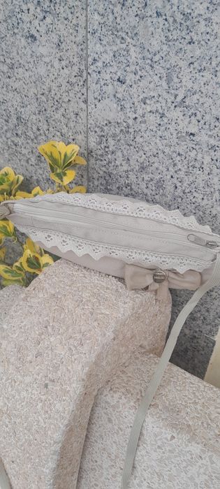 Carteira de  estojo em tecido