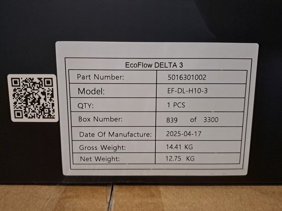 Ecoflow Delta 3 EU нові оригінальні