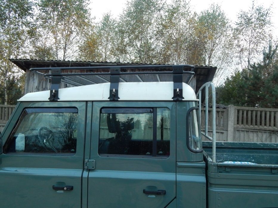 Bagażnik dachowy Land Rover Defender 130 Pickup z siatką