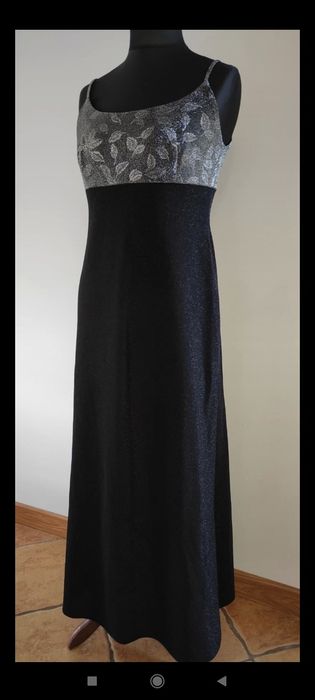 Elegancka sukienka maxi z marynarka