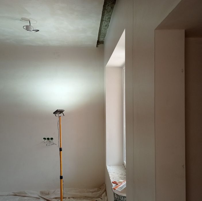 Шпаклювання / покраска стін