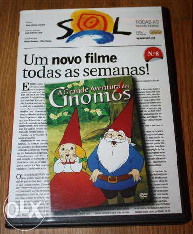 dvd - A grande aventura dos gnomos