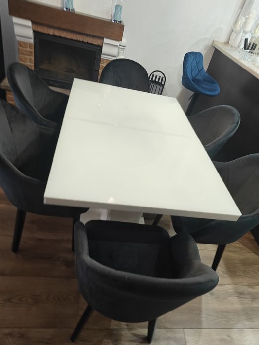 Stół biały połysk