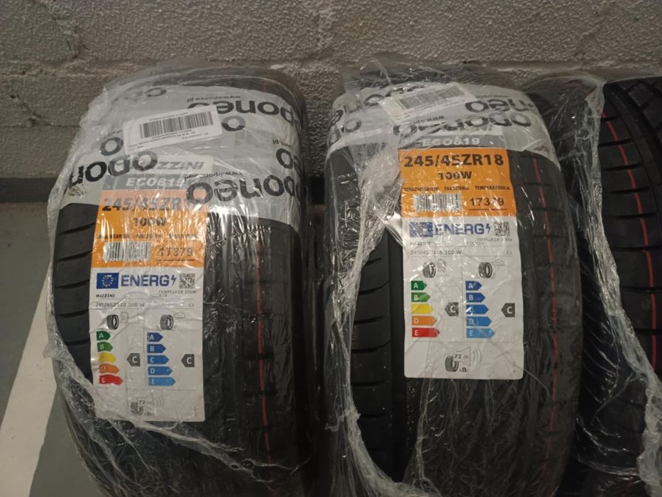 Opony Letnie Mazzini ECO819 245/45/18R 4szt Nowe!