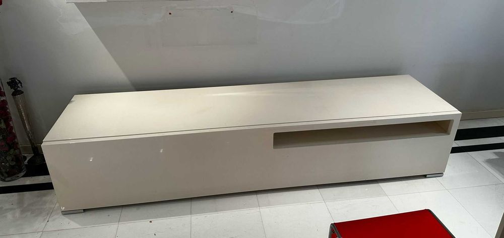 Conjunto Cristaleira Horizontal e Móvel TV Spazio(Italiano)