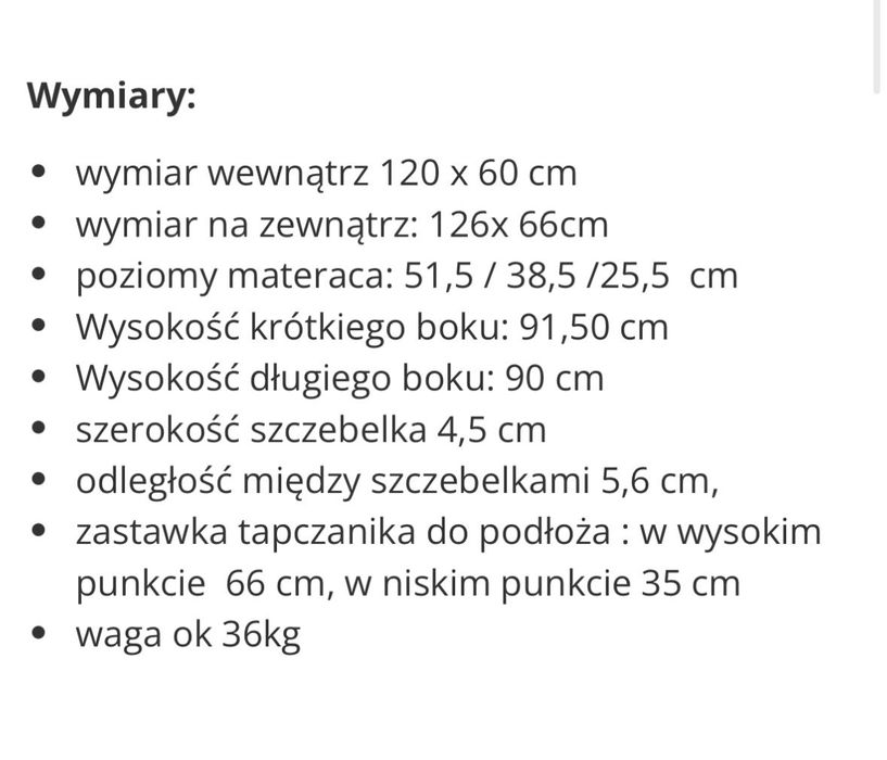 Zestaw 3 : łóżeczko z szufladą + komoda z przewijakiem +szafa