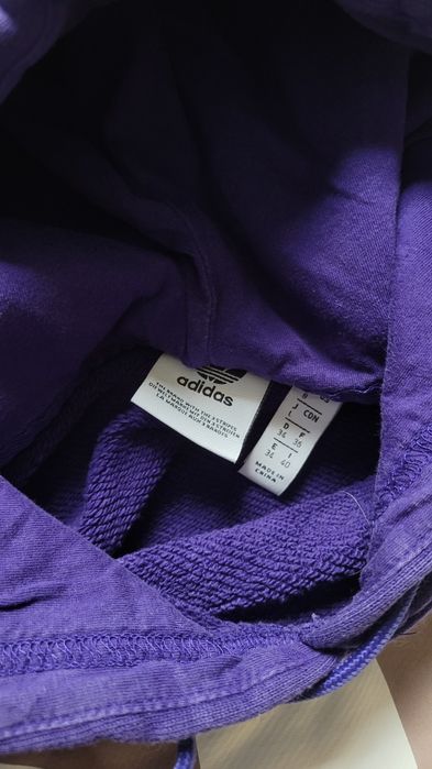 Bluza fioletowa adidas 36 damska