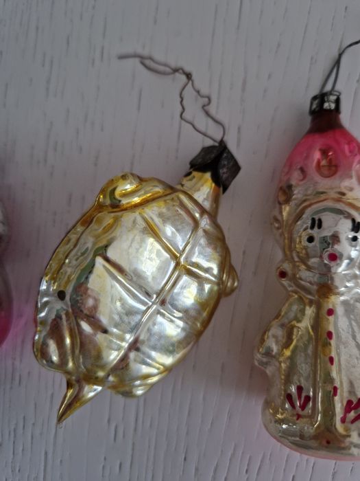 Елочные игрушки времен СССР