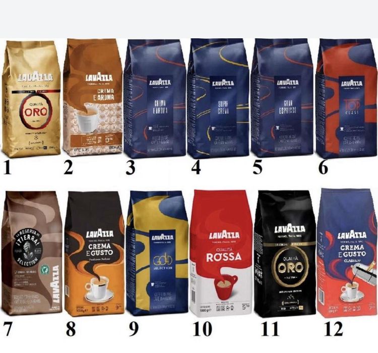 Кофе/кава 1кг LavAzza зерно