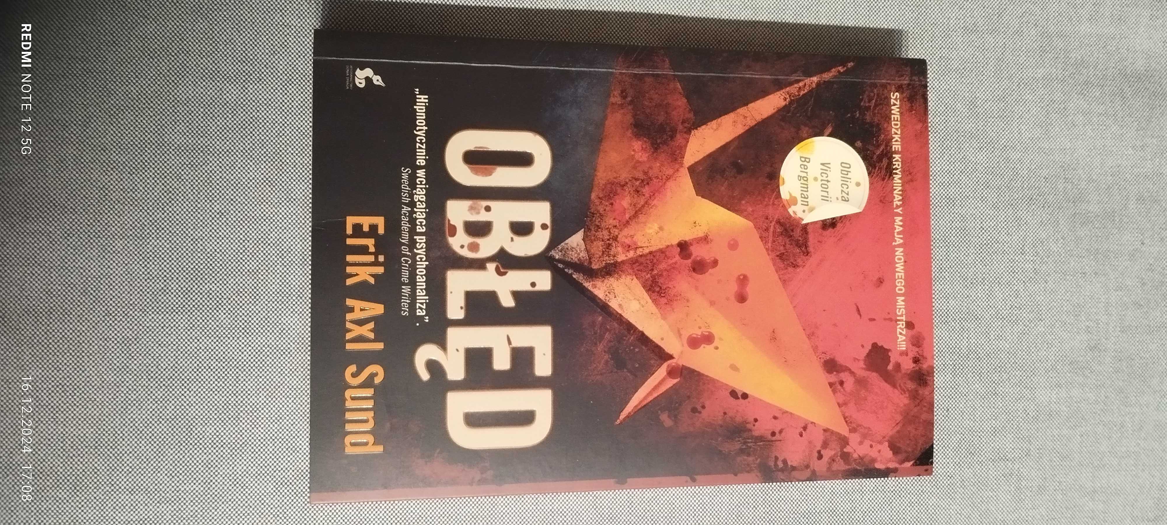 Erik Axl Sund "Obłęd"