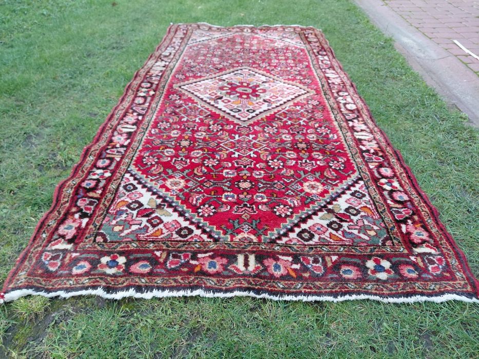 Dywan wełniany ręcznie tkany orientalny 106cm / 210cm