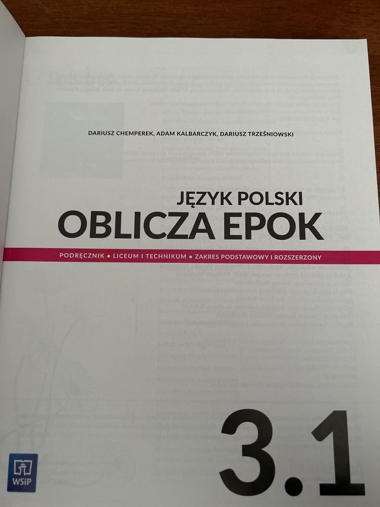 Polski podręcznik kl. 3 liceum