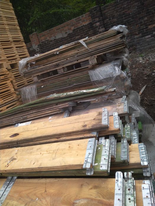 Nadstawka paletowa używana jasna, jak nowa, 1200x800 burta drewniana