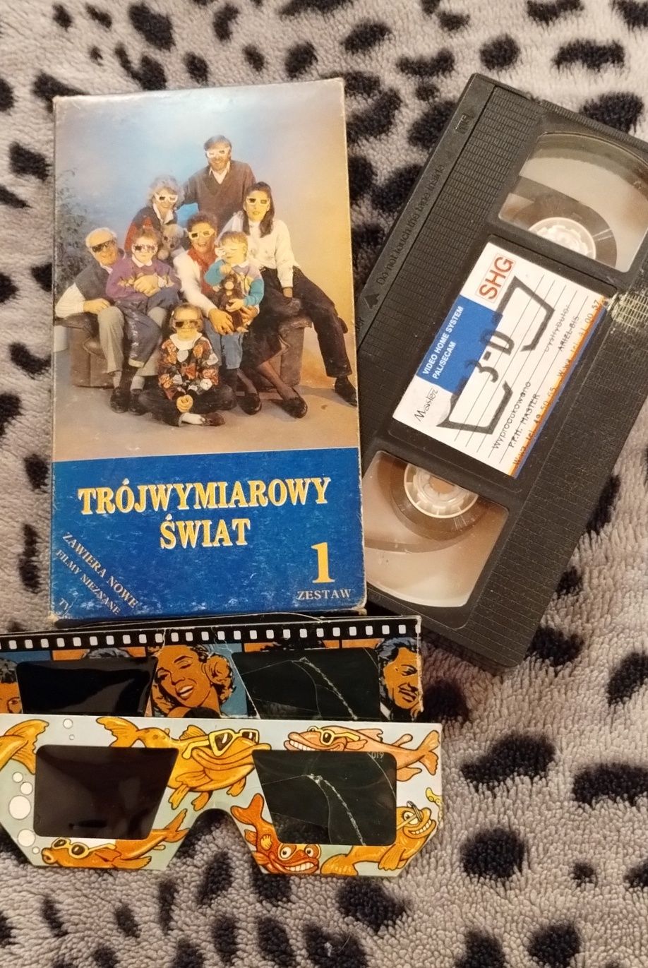Trójwymiarowy świat VHS+ okulary!